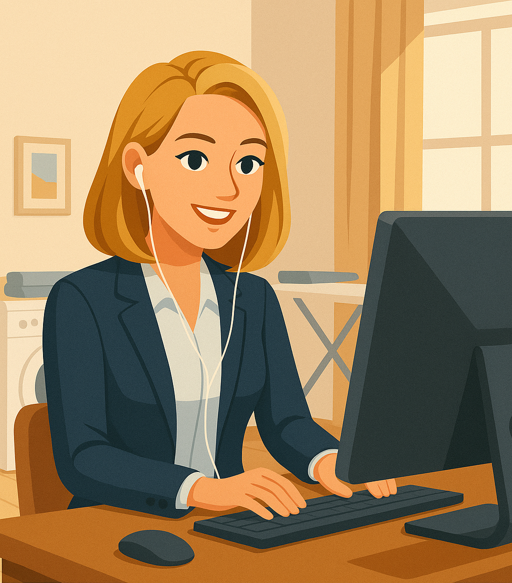 amarc21-immobilienmaklerin-im-homeoffice