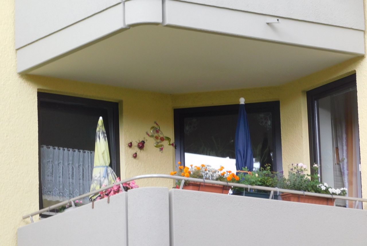 Ansicht Loggia