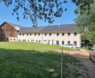 Kleiner Vierseithof mit saniertem Wohnhaus auf ca. 1,2 ha zu verkaufen