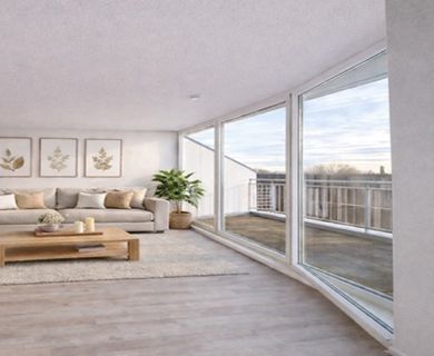 Maisonette-Wohnung II:
Renditeobjekt mit Potenzial – Blick über die Dächer von Neuss-Norf