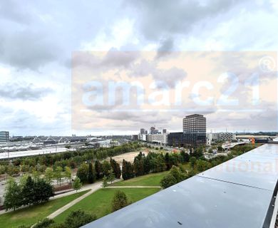 Luxuriös wohnen in der Hafencity – 2,5-Zimmer-Designwohnung mit Parkblick im „Dock 71“