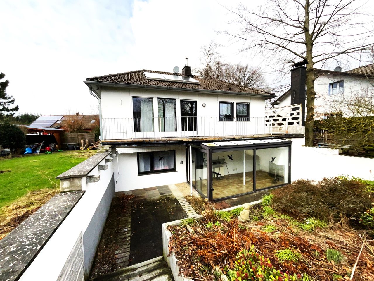 Hausrückseite