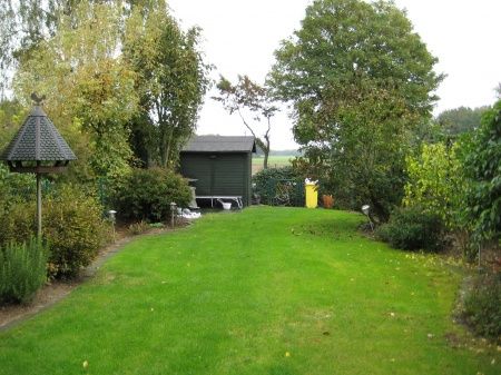 der gepflegte Garten..