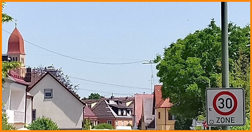 Verkehrsberuhigt !