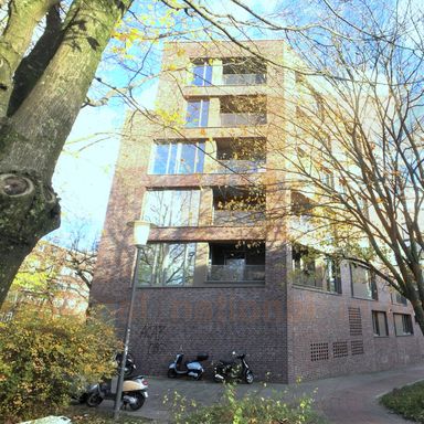 3-Zimmer-Neubauwohnung in Winterhude mit Weitblick und TG-Stellplatz ** Provisionsfrei **