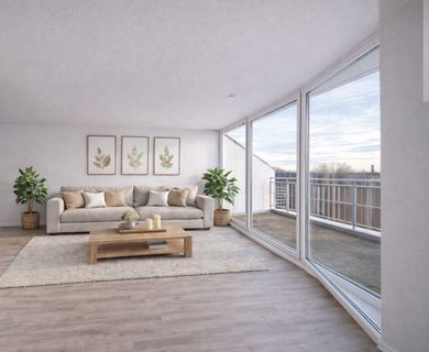 Maisonette-Wohnung II:
Renditeobjekt mit Potenzial – Blick über die Dächer von Neuss-Norf