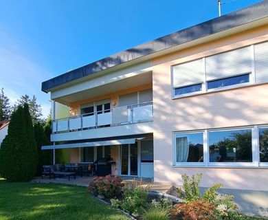 Ruhige Erdgeschoßwohnung mit Südterrasse und großem Gartenanteil