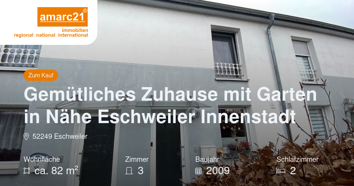 Ideales Single/Pärchenparadies mit kleinem Garten fußläufig zur